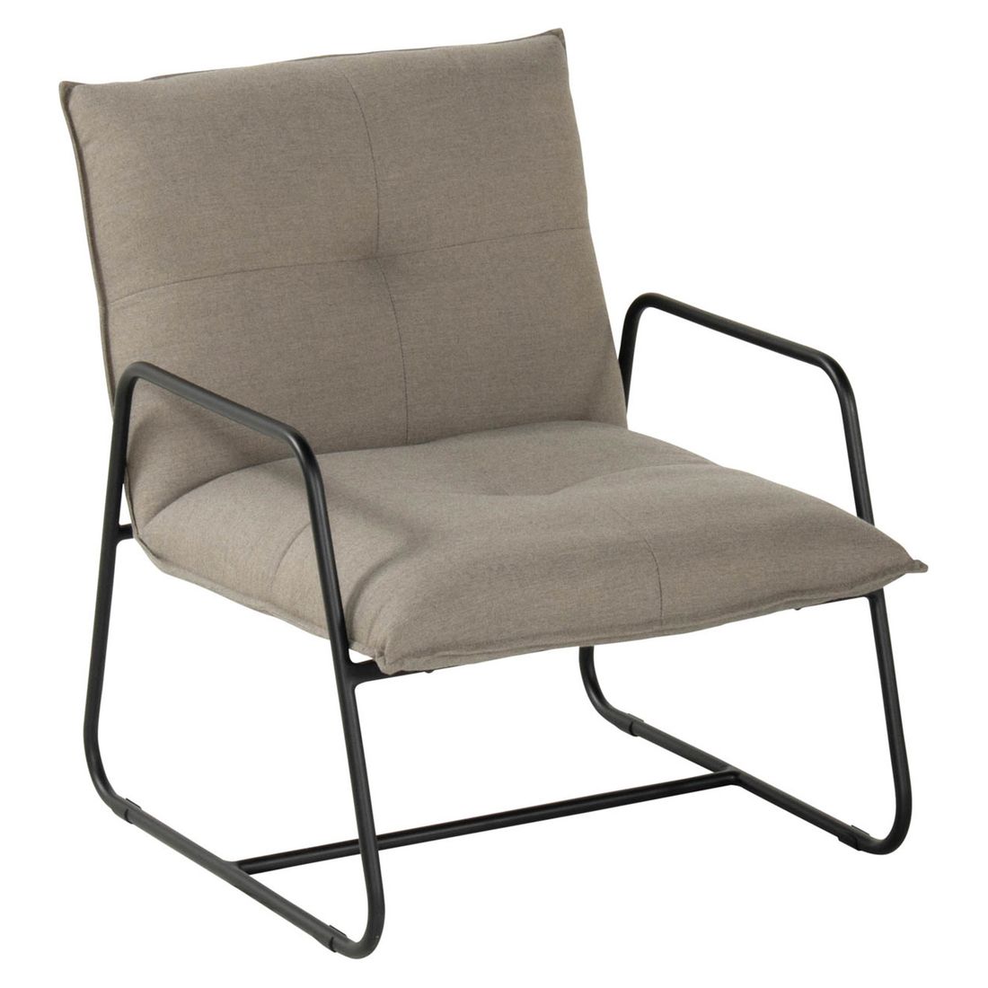 Nærbilde av stoff på Loungesett Fontein med loungebord aluminium/keramikk