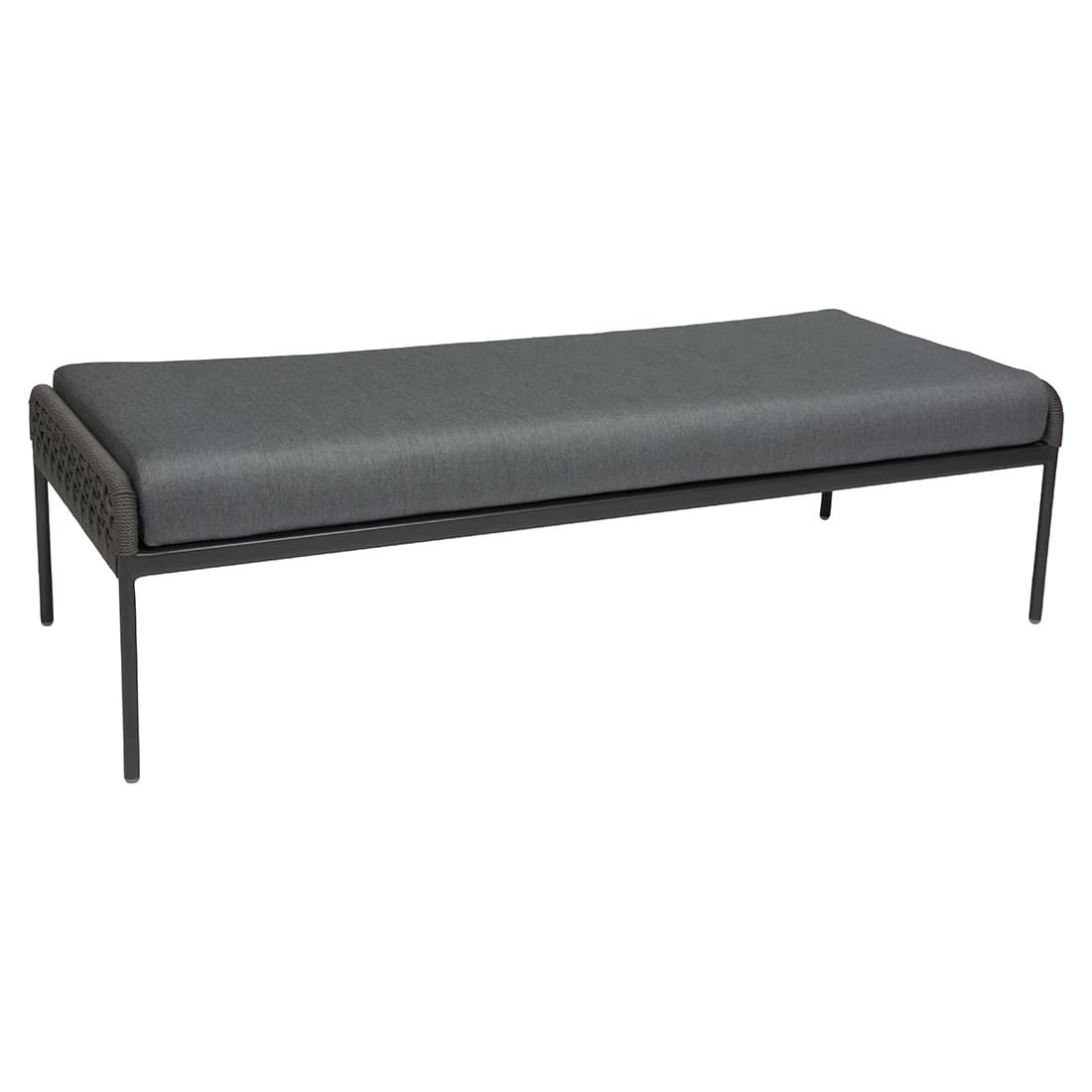 Loungesett Greta aluminium/tau med loungebord Stern visning av ramme