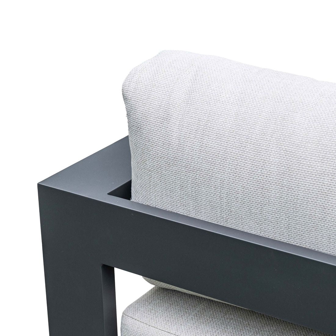 Loungesett Levanto aluminium med loungebord sete og bord