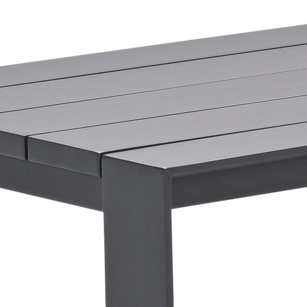 Loungesett Levanto aluminium med loungebord hele settet