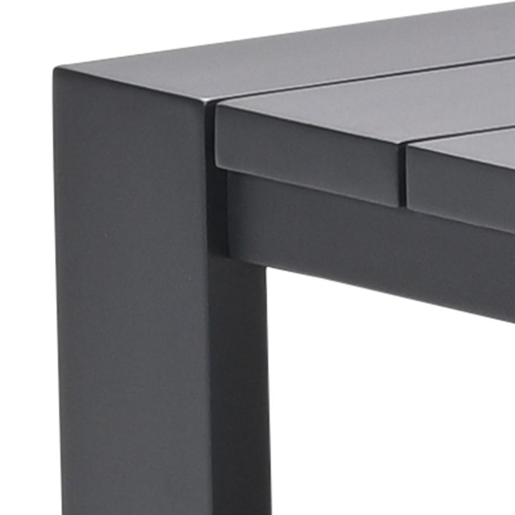 Loungesett Levanto aluminium med loungebord detalj av ramme