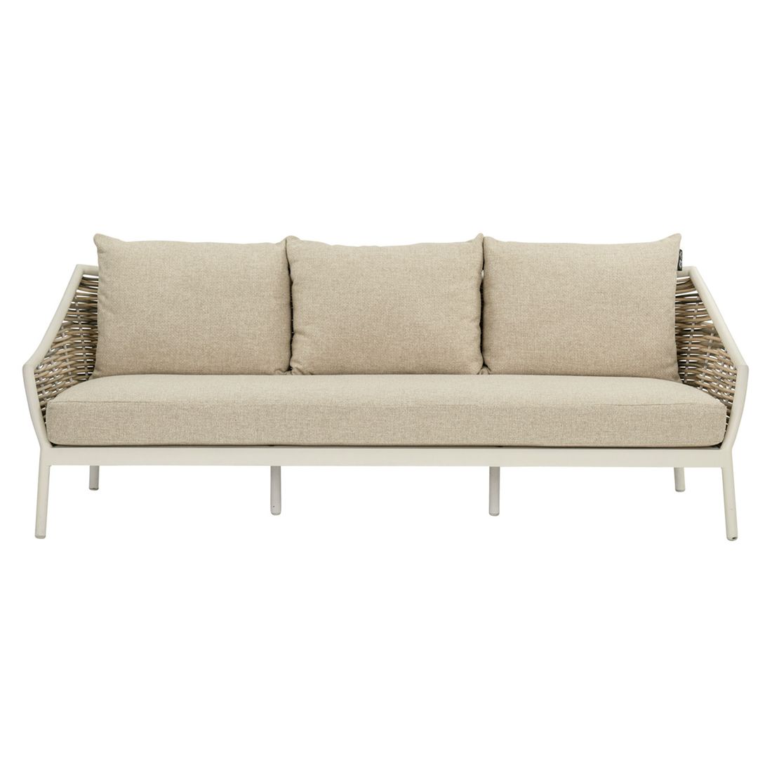 Loungesett Milou aluminium/polyrotting med loungebord - Apple Bee