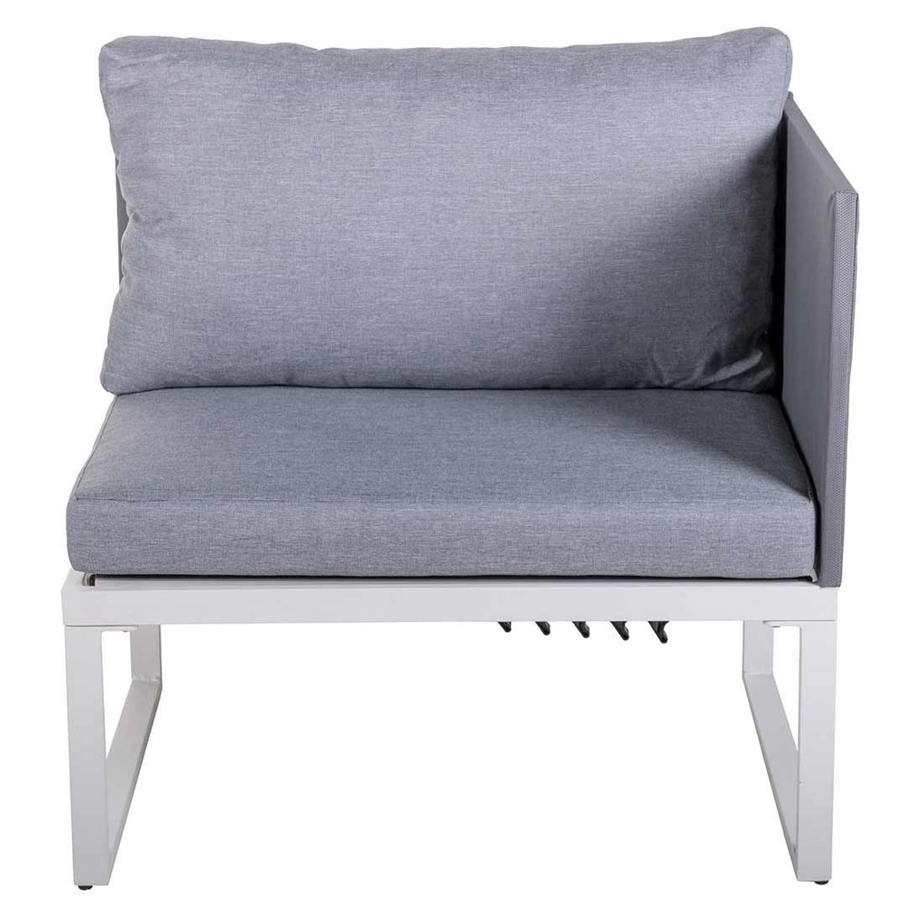 Loungesett Modular med loungebord aluminium/textilen - OUTLIV.
