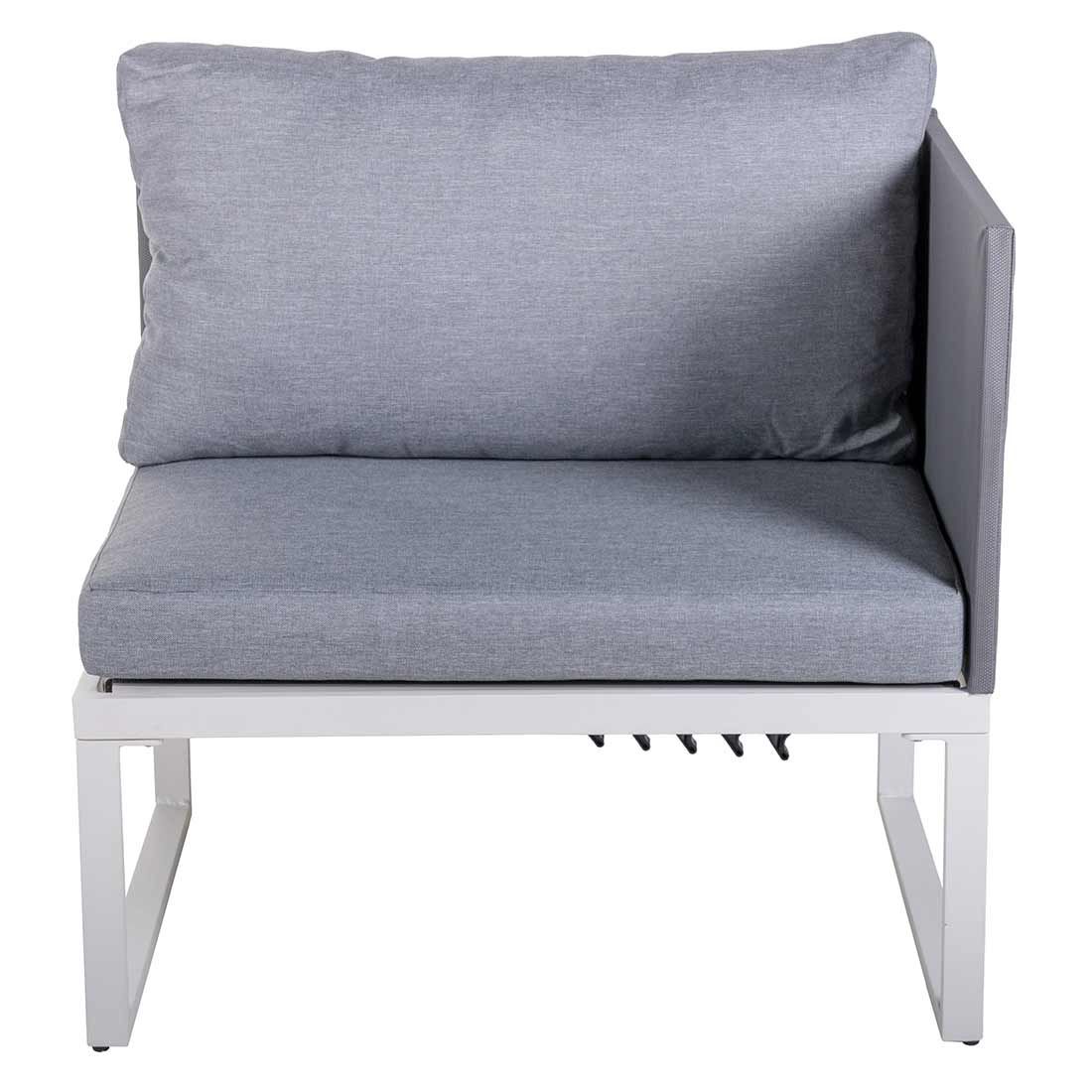 Loungesett Modular med loungebord aluminium/textilen - OUTLIV.