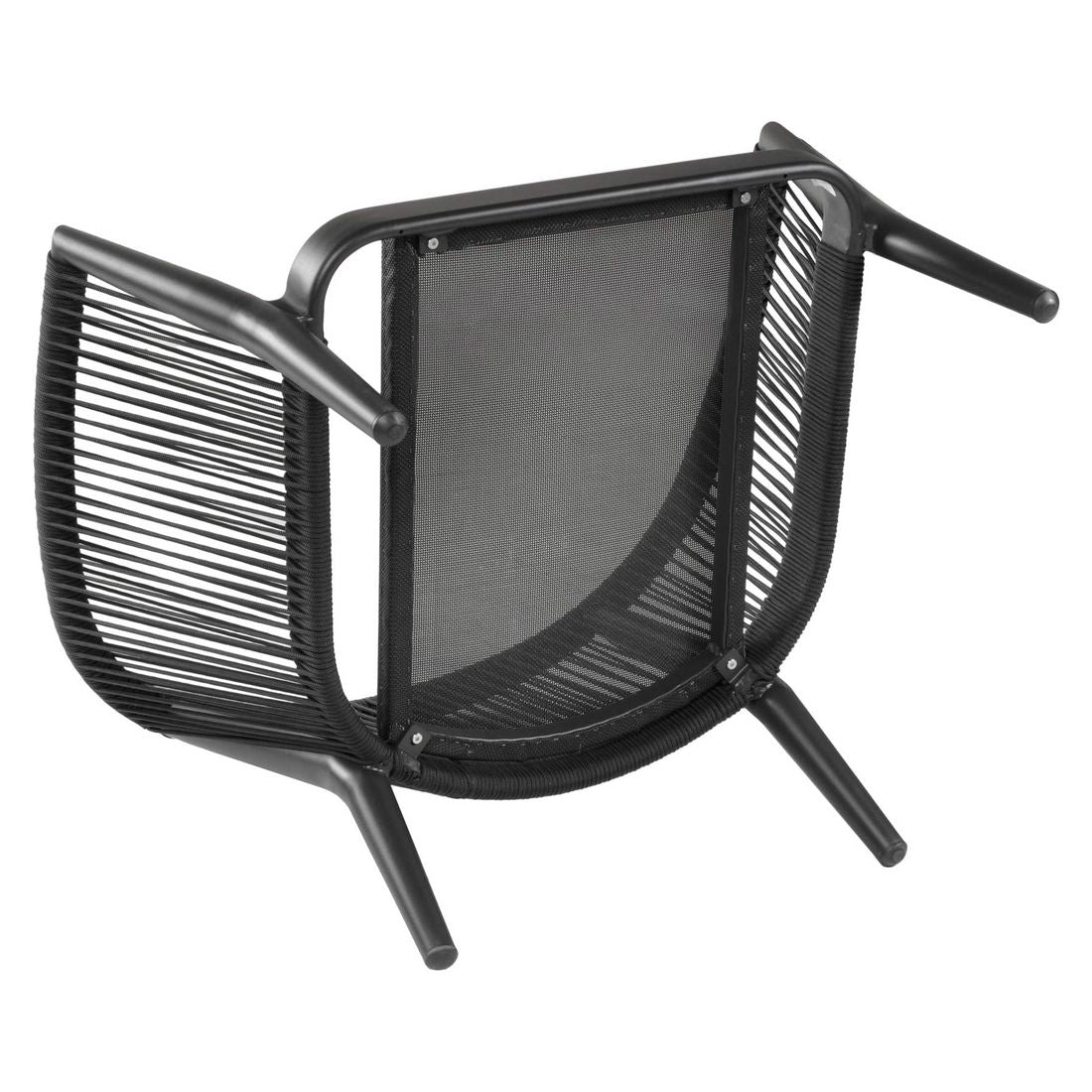 Loungesett Monet med loungebord aluminium tau olefin samlet sett