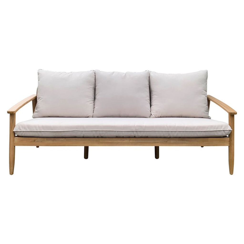 Loungesett Noemi akasie/tau med loungebord - OUTLIV.