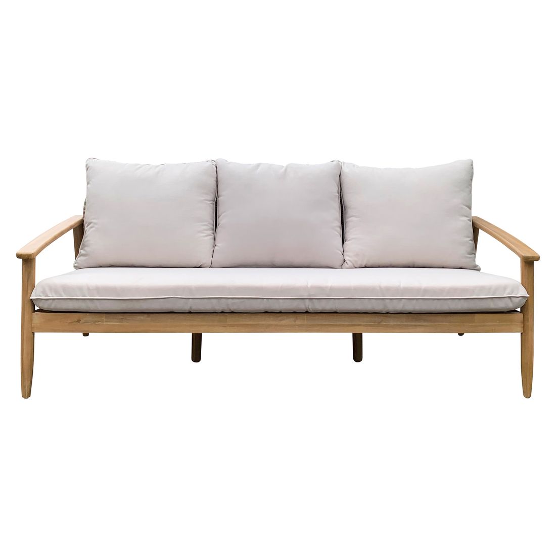 Loungesett Noemi akasie/tau med loungebord - OUTLIV.