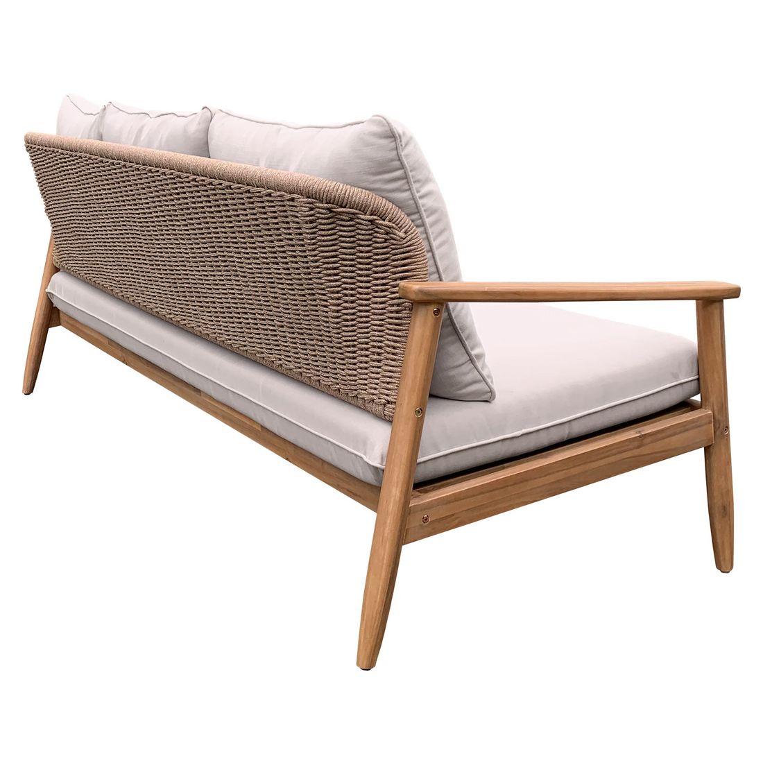 Loungesett Noemi akasie/tau med loungebord - OUTLIV.