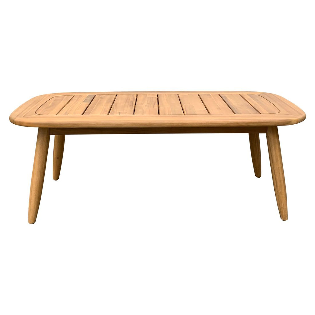 Loungesett Noemi akasie/tau med loungebord - OUTLIV.