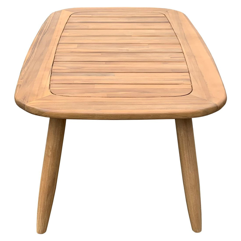 Loungesett Noemi akasie/tau med loungebord - OUTLIV.