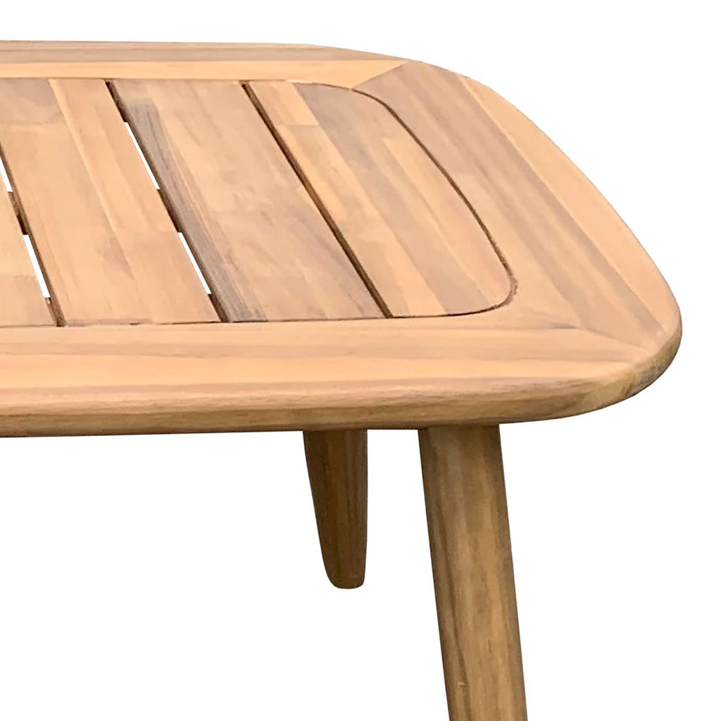 Loungesett Noemi akasie/tau med loungebord - OUTLIV.