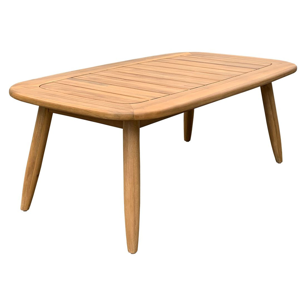 Loungesett Noemi akasie/tau med loungebord - OUTLIV.