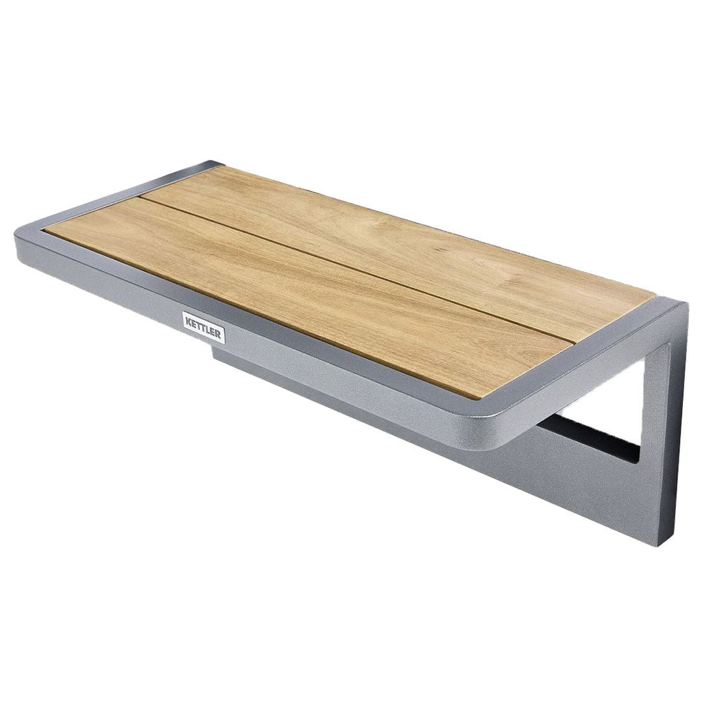 Loungesett Ocean Skid Platform aluminium/teak Kettler nærbilde av puter