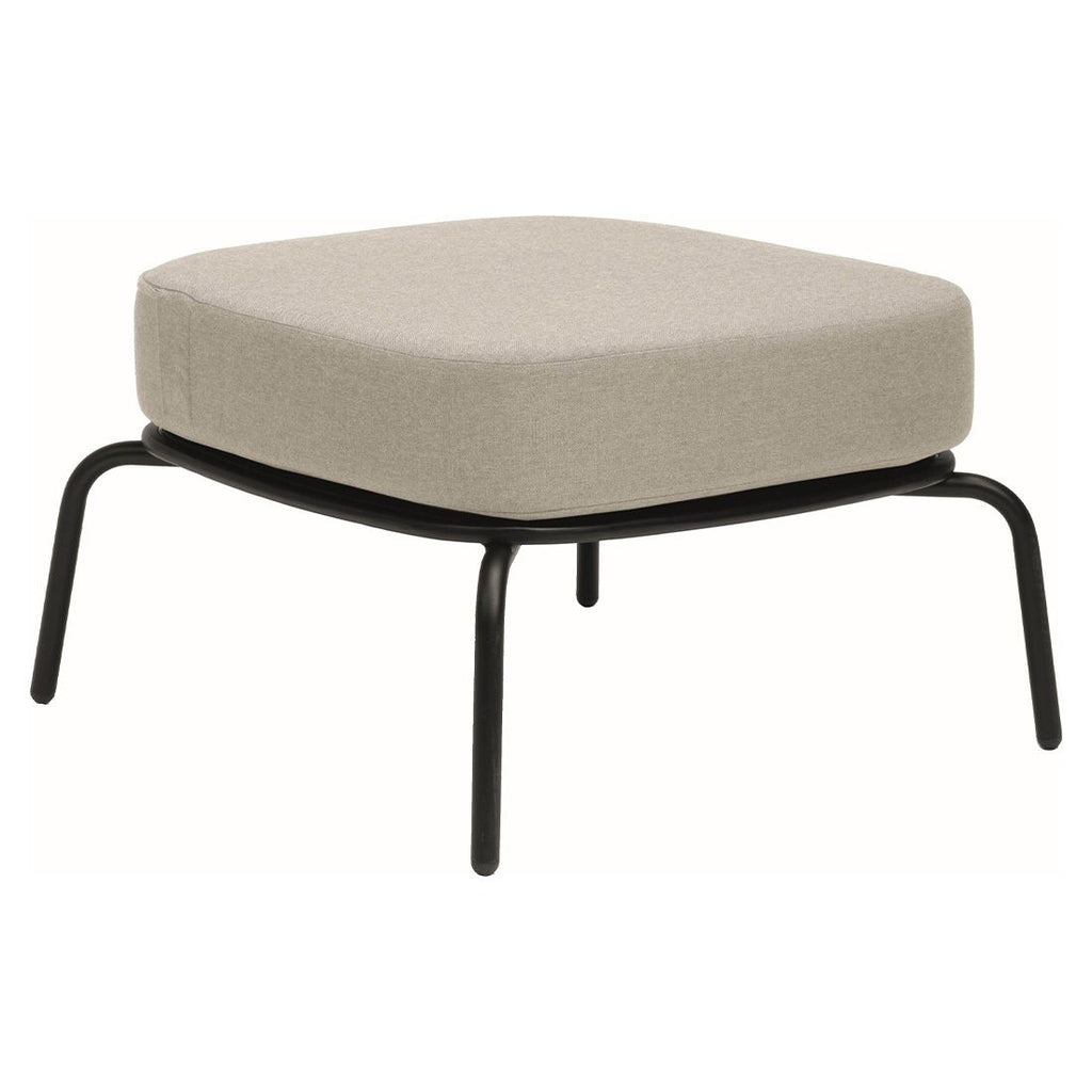 Loungesett Odea aluminium tau med loungebord cream nærbilde bordplate