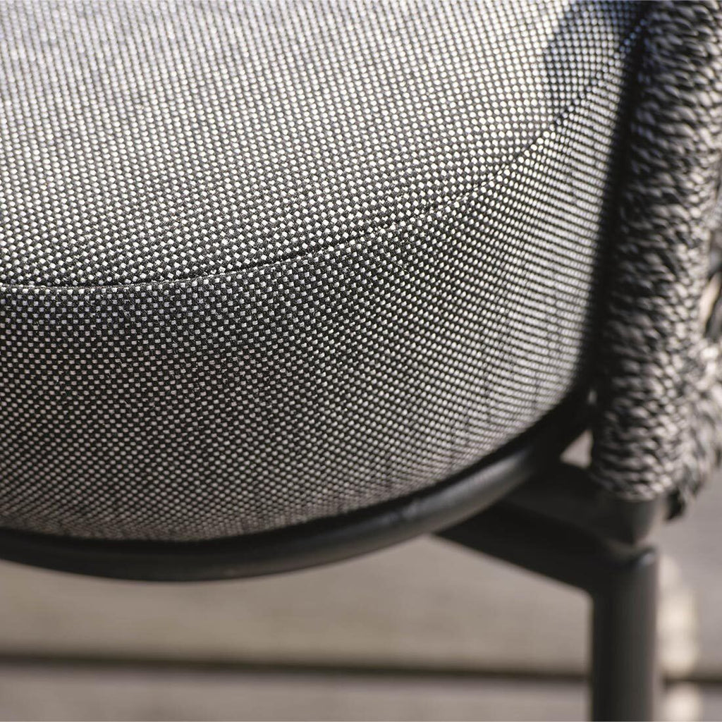 Loungesett Odea aluminium tau med loungebord helhetlig oversikt
