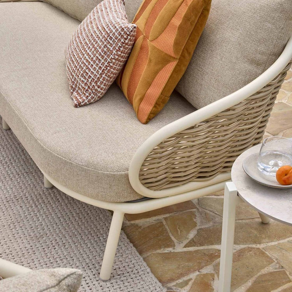 Loungesett Pine Key aluminium/polyrotting med - Apple Bee