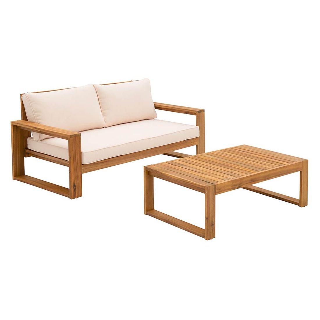 Loungesett Santa Cruz inkl. loungebord bakside