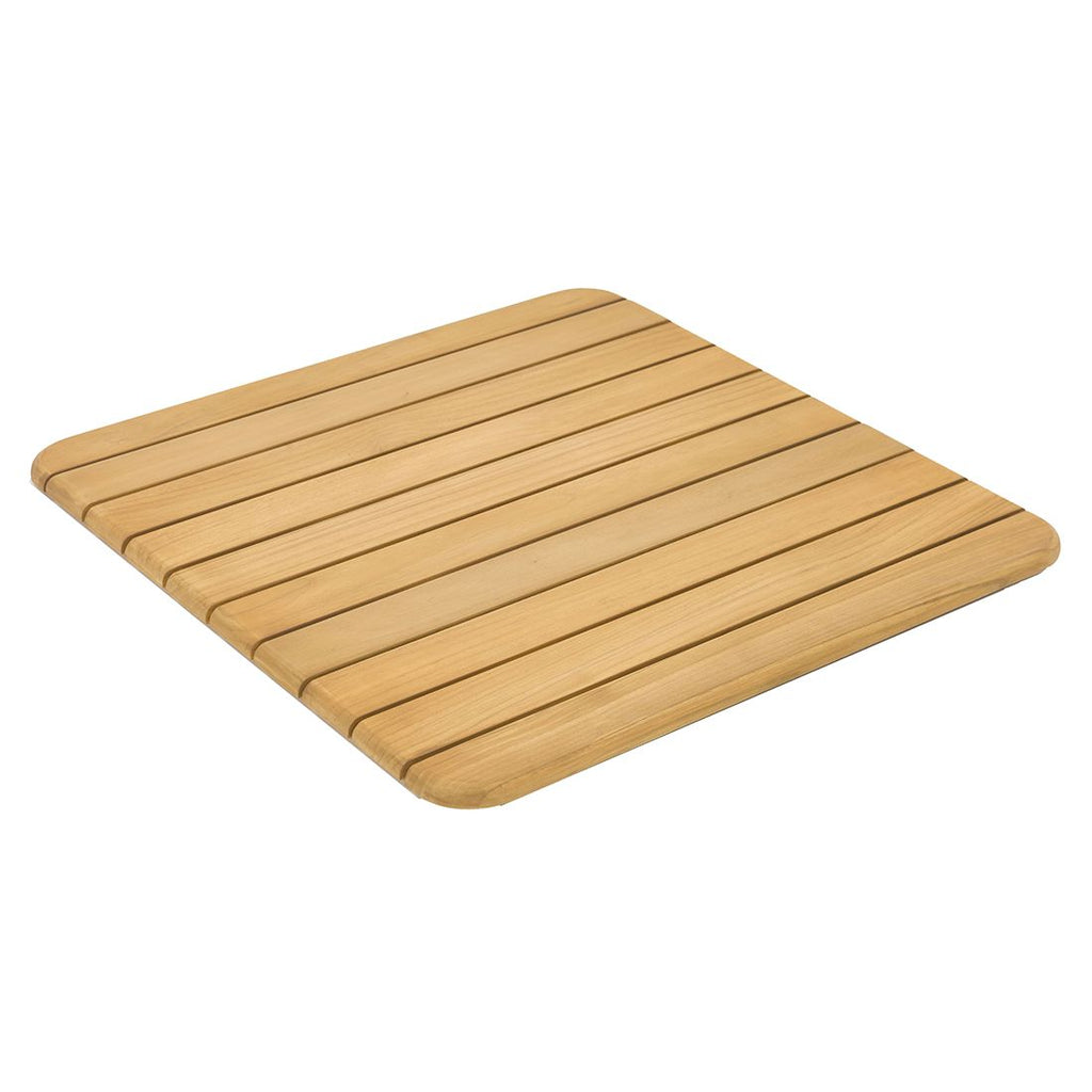 Loungesett Sky inkl. loungebord detalj av bordplate i teak