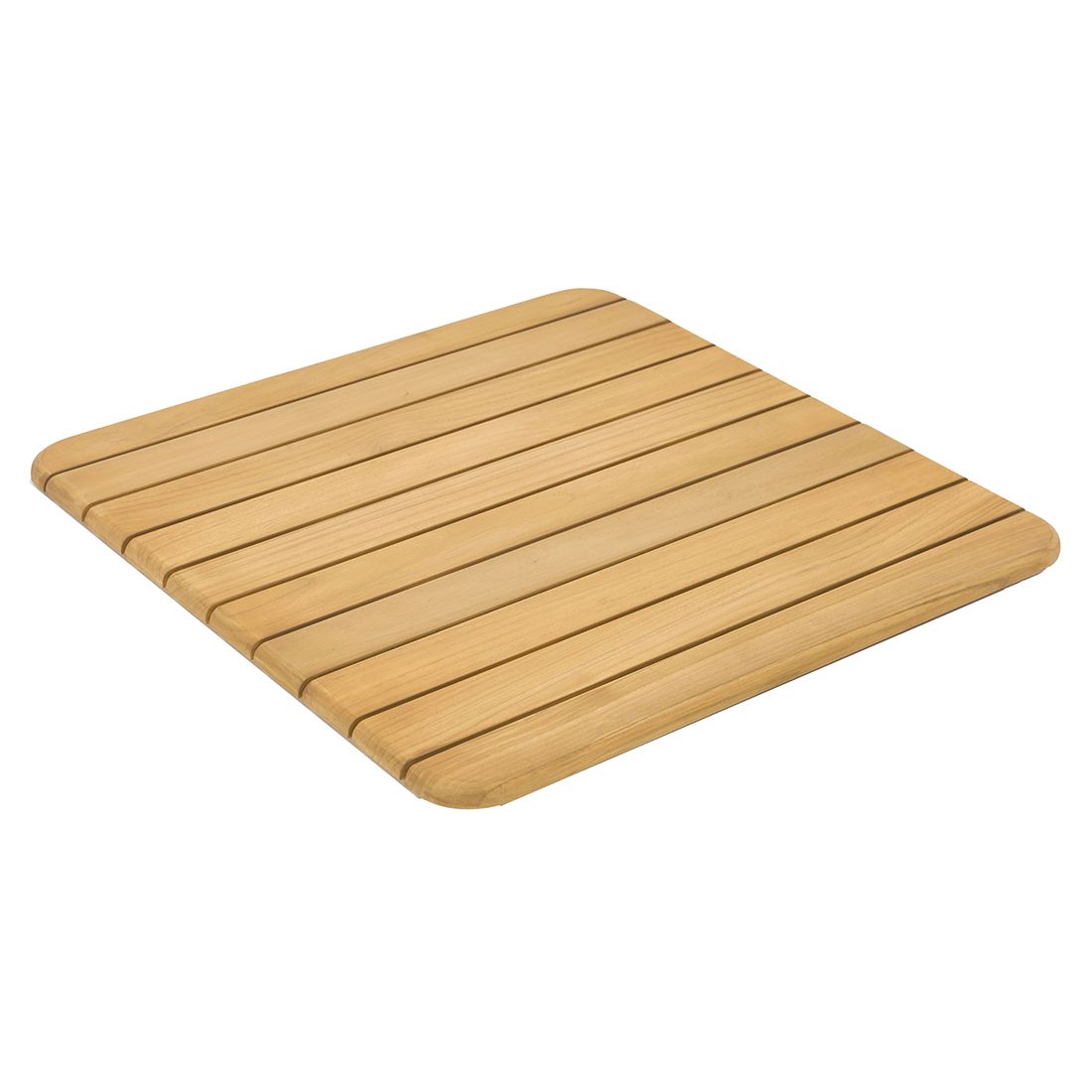 Loungesett Sky inkl. loungebord detalj av bordplate i teak