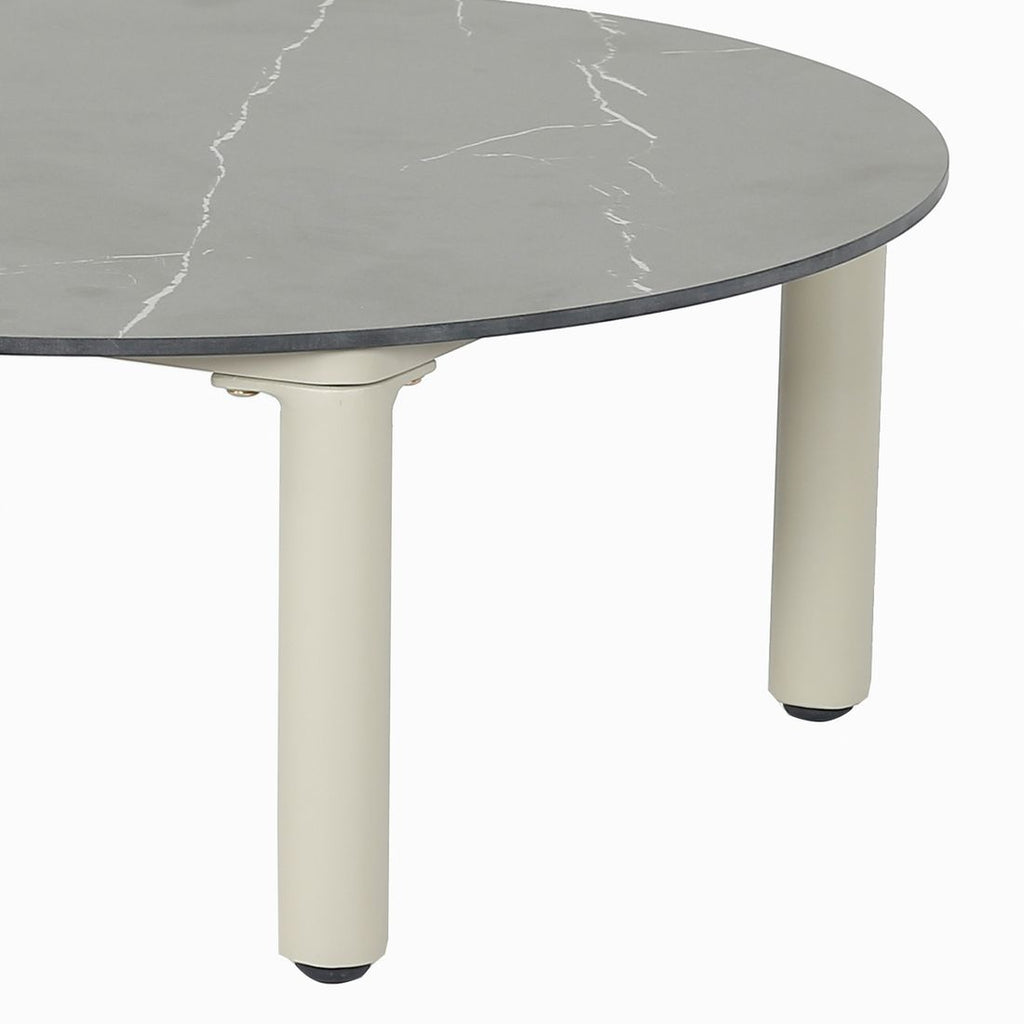Loungesett Tobago aluminium/olefin med loungebord - OUTLIV.