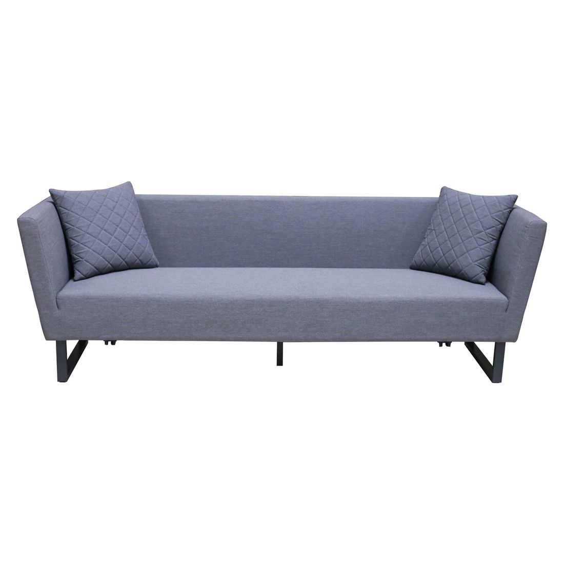 Loungesett Tonga med loungebord aluminium/Sunbrella sidetvisning