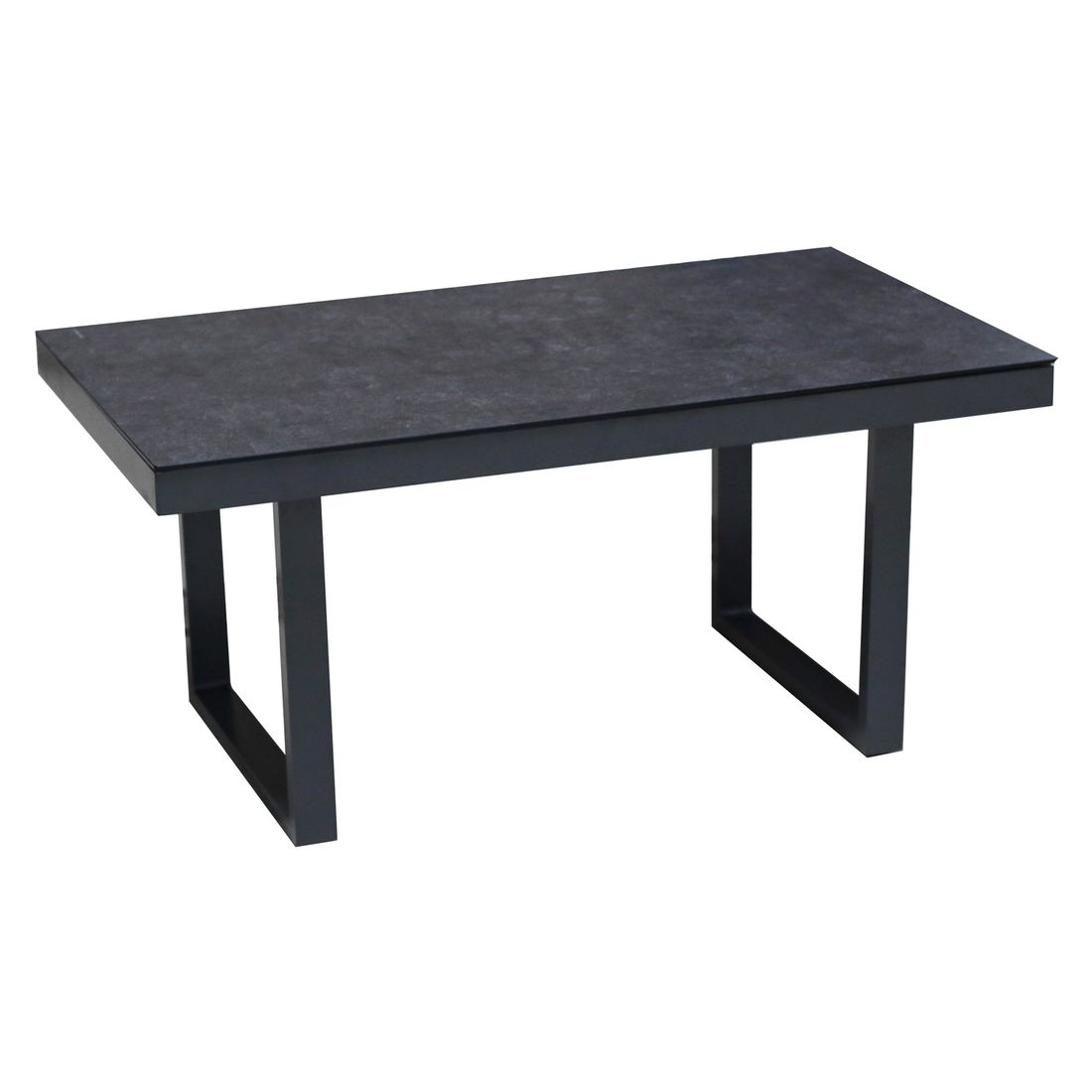 Loungesett Tonga med loungebord aluminium/Sunbrella detalj av ramme