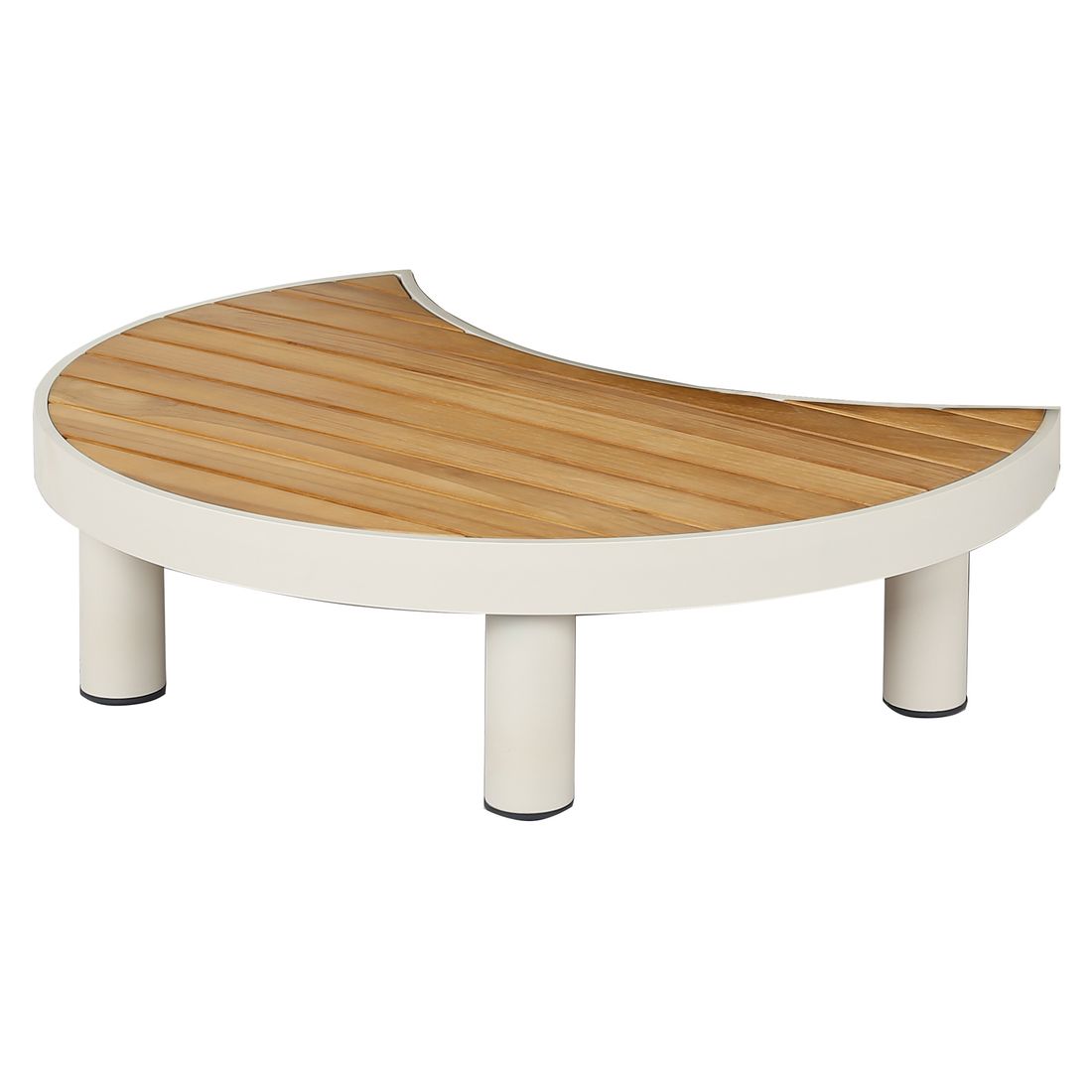 Loungesett Washington Deluxe aluminium/teak sett med bord og sofa