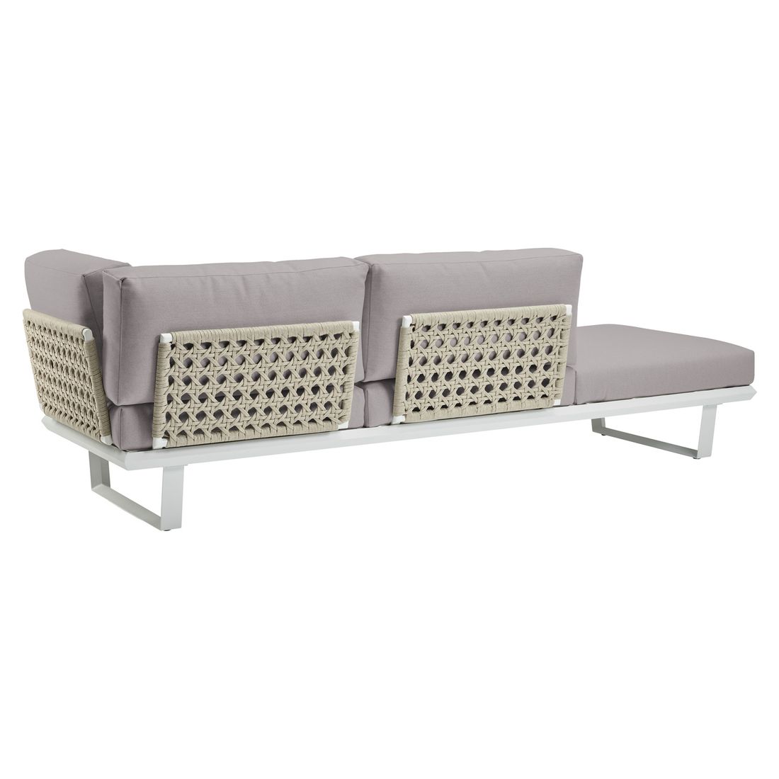 Loungesofa Boom regulerbar aluminium 249 cm - Solpuri