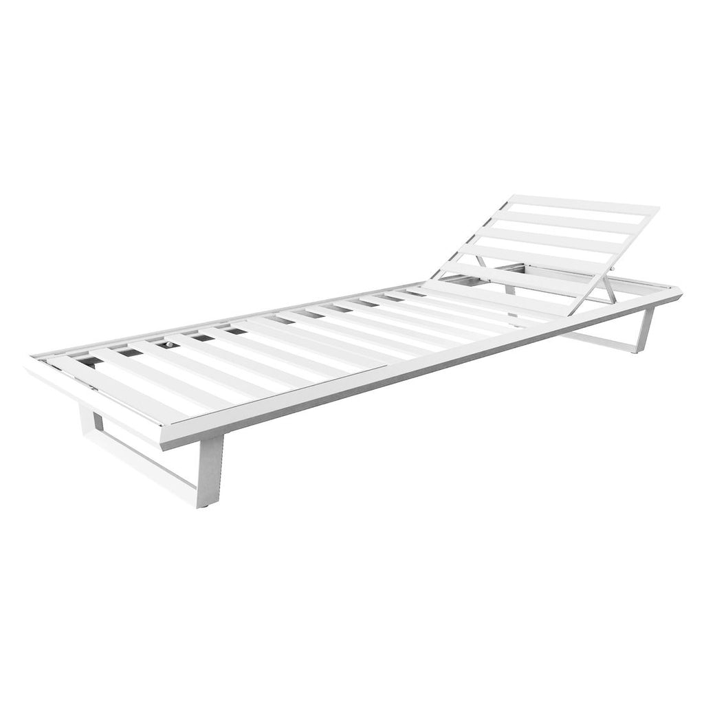 Loungesofa Boom regulerbar aluminium 249 cm - Solpuri