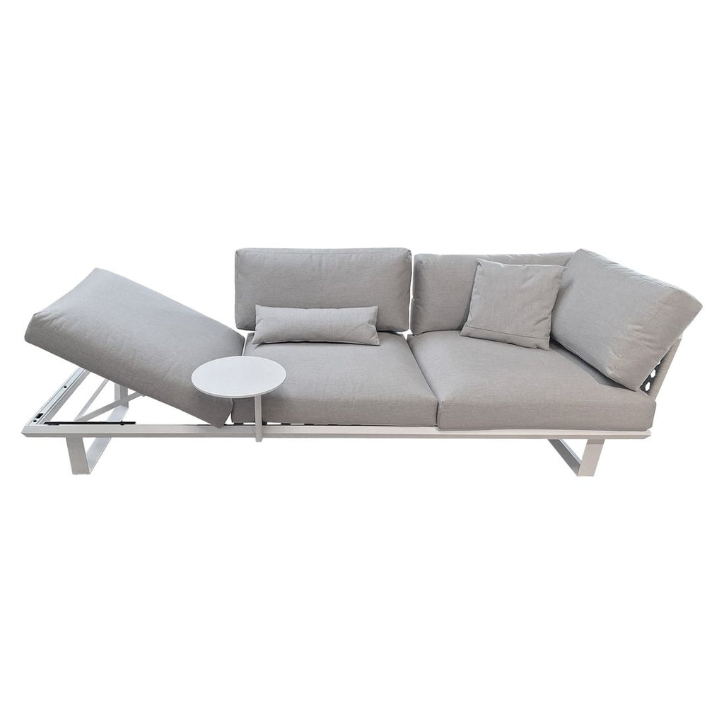 Loungesofa Boom regulerbar aluminium 249 cm bakside