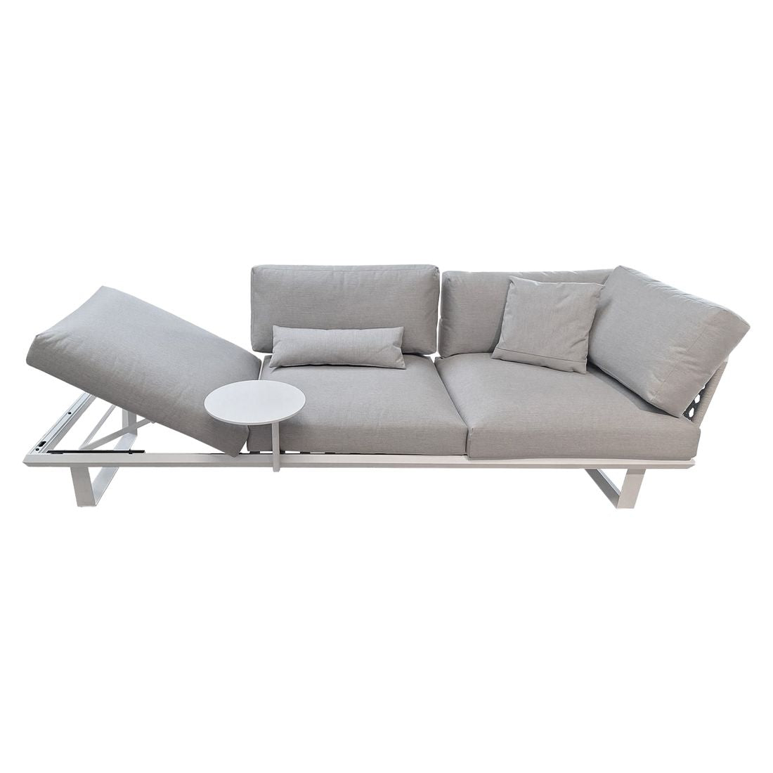 Loungesofa Boom regulerbar aluminium 249 cm bakside