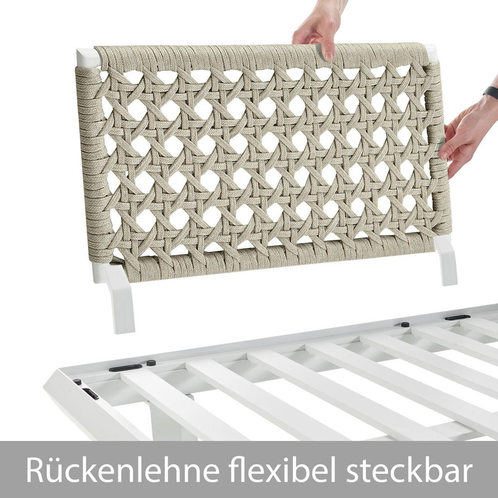 Loungesofa Boom regulerbar aluminium 249 cm - Solpuri