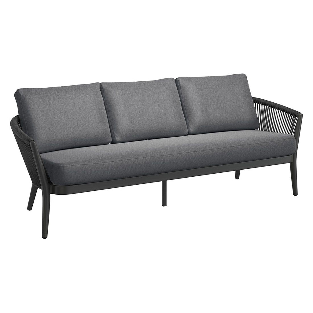 Loungesofa Monet aluminium tau olefin 210 cm bakside