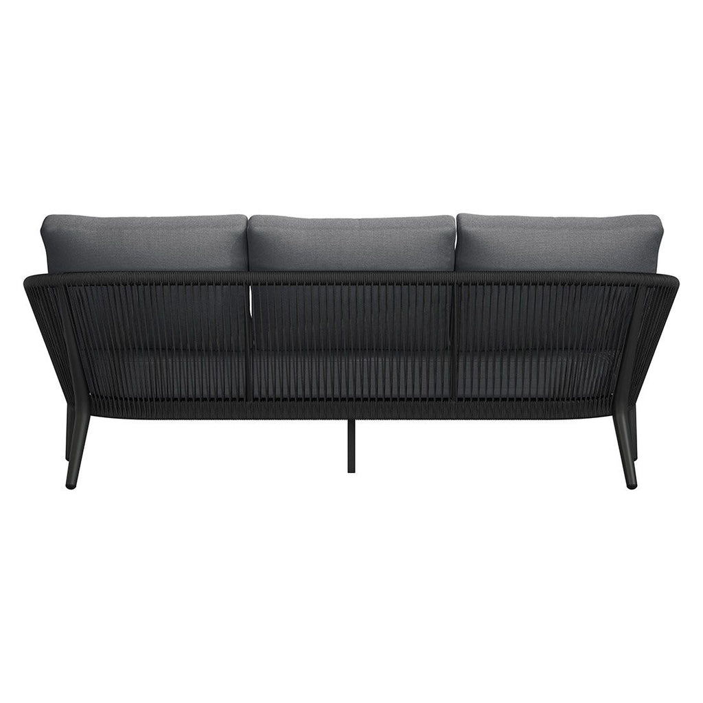 Loungesofa Monet aluminium tau olefin 210 cm sittepute detalj