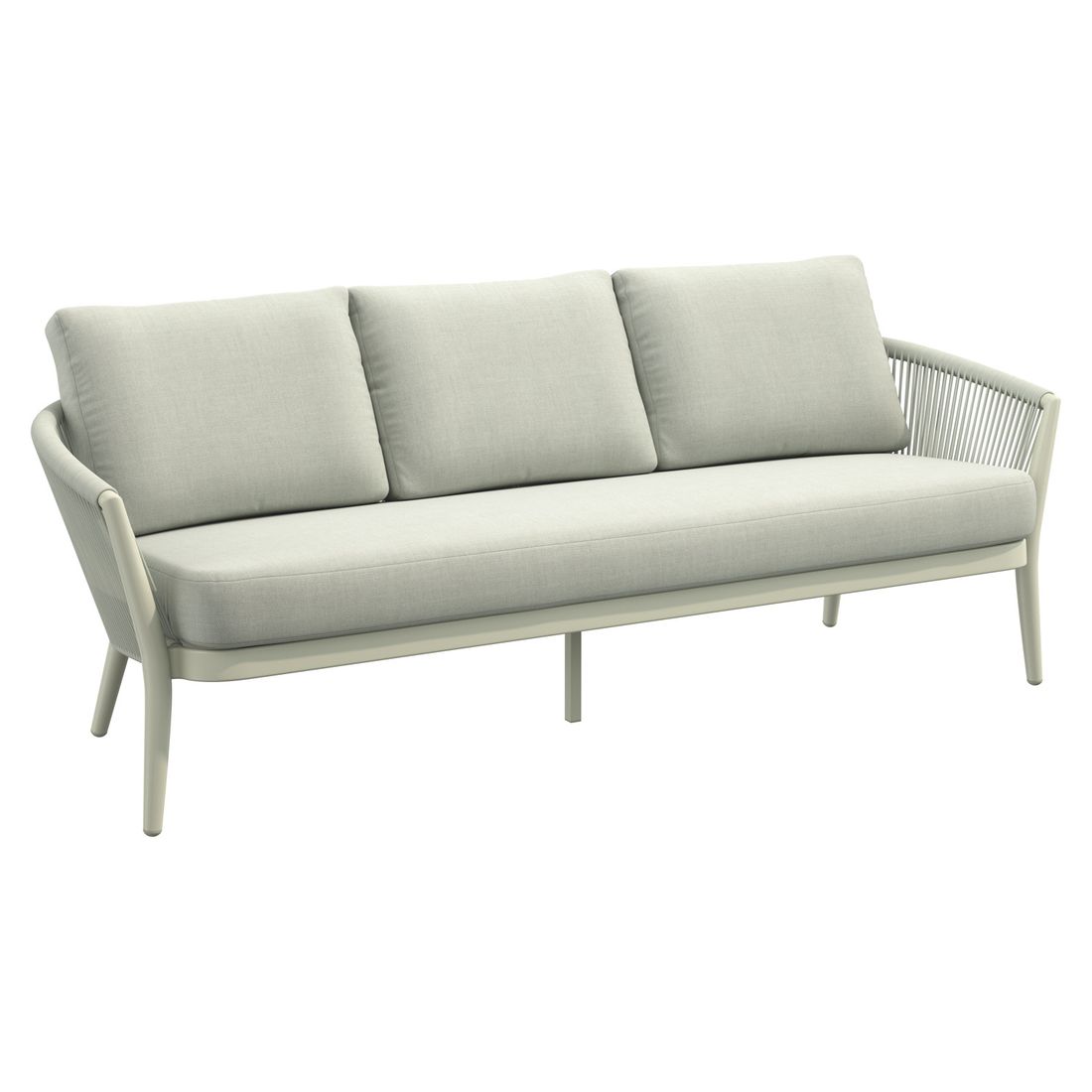 Loungesofa Monet aluminium tau olefin 210 cm bakside