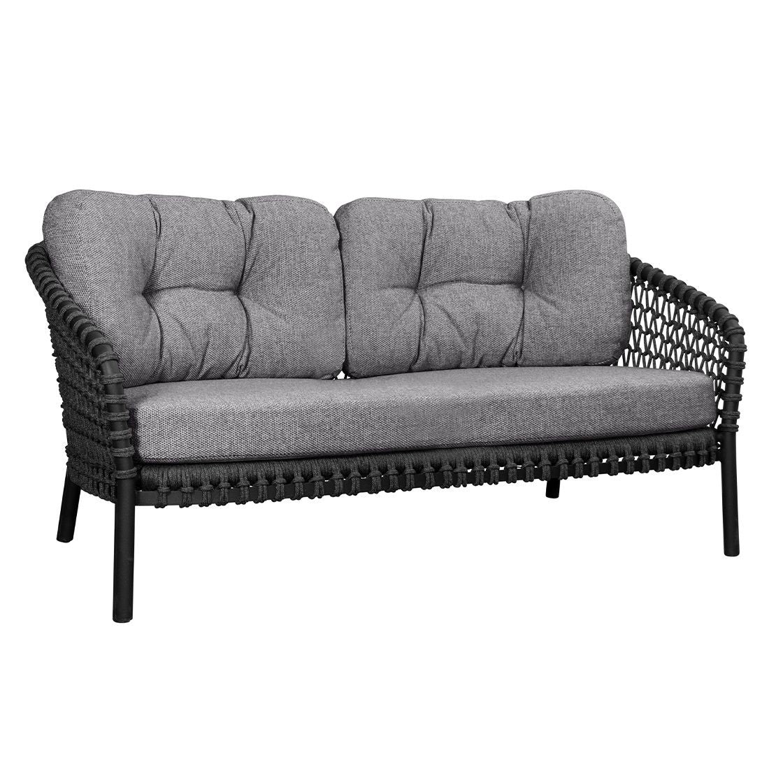 Loungesofa Ocean 155 cm aluminium tau bakside