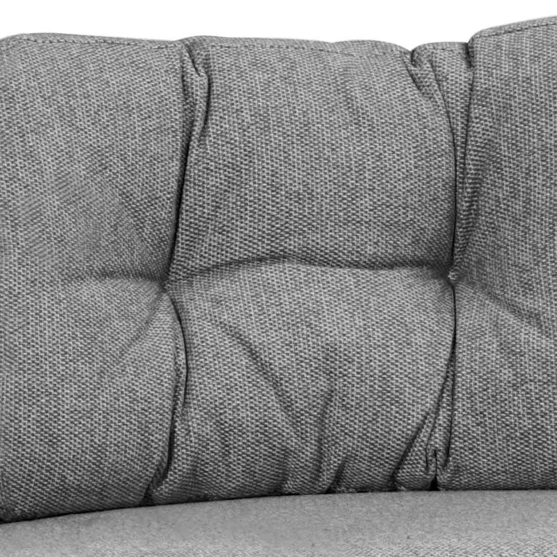 Loungesofa Ocean 155 cm aluminium tau nærbilde av tau materiale