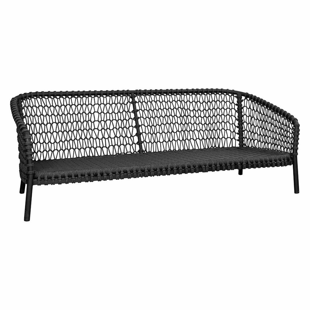 Loungesofa Ocean 202 cm aluminium tau Cane-line bakside