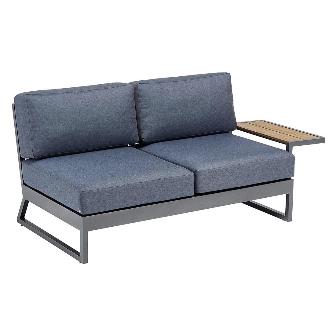 Loungesofa Ocean Skid Platform aluminium 162 cm - Kettler bakside