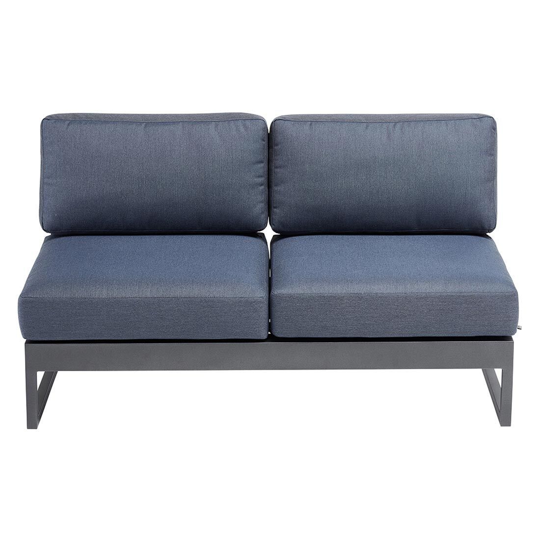 Detalj av Loungesofa Ocean Skid Platform aluminium 162 cm - Kettler stoff
