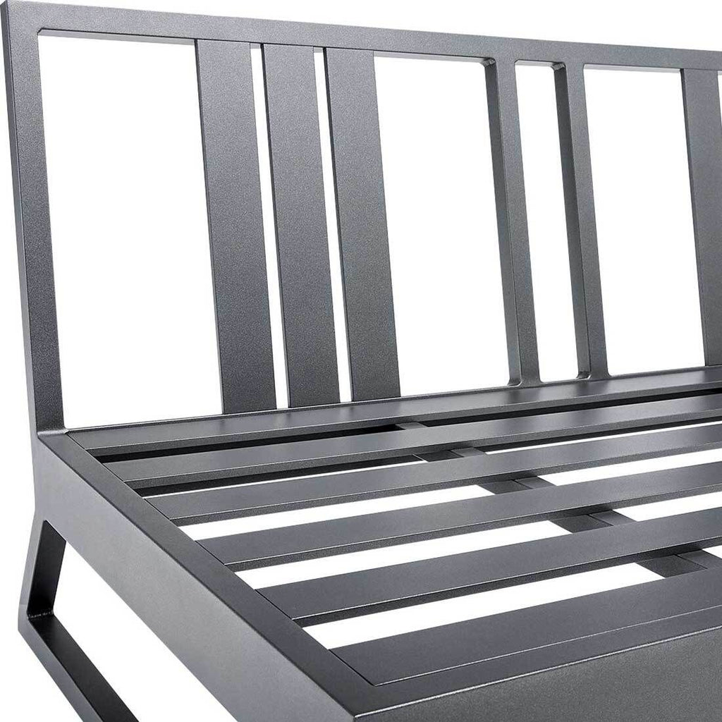 Loungesofa Ocean Skid Platform aluminium 162 cm - Kettler detalj av bordplate