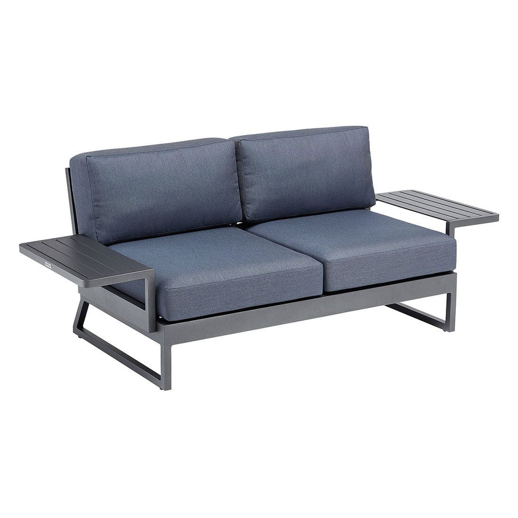 Bakside av Loungesofa Ocean Skid Platform aluminium 189 cm - Kettler