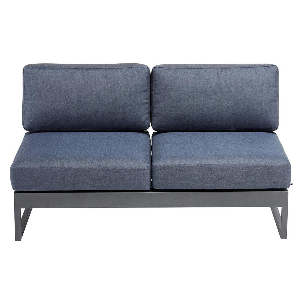 Detalj av aluminiumsramme på Loungesofa Ocean Skid Platform aluminium 189 cm - Kettler