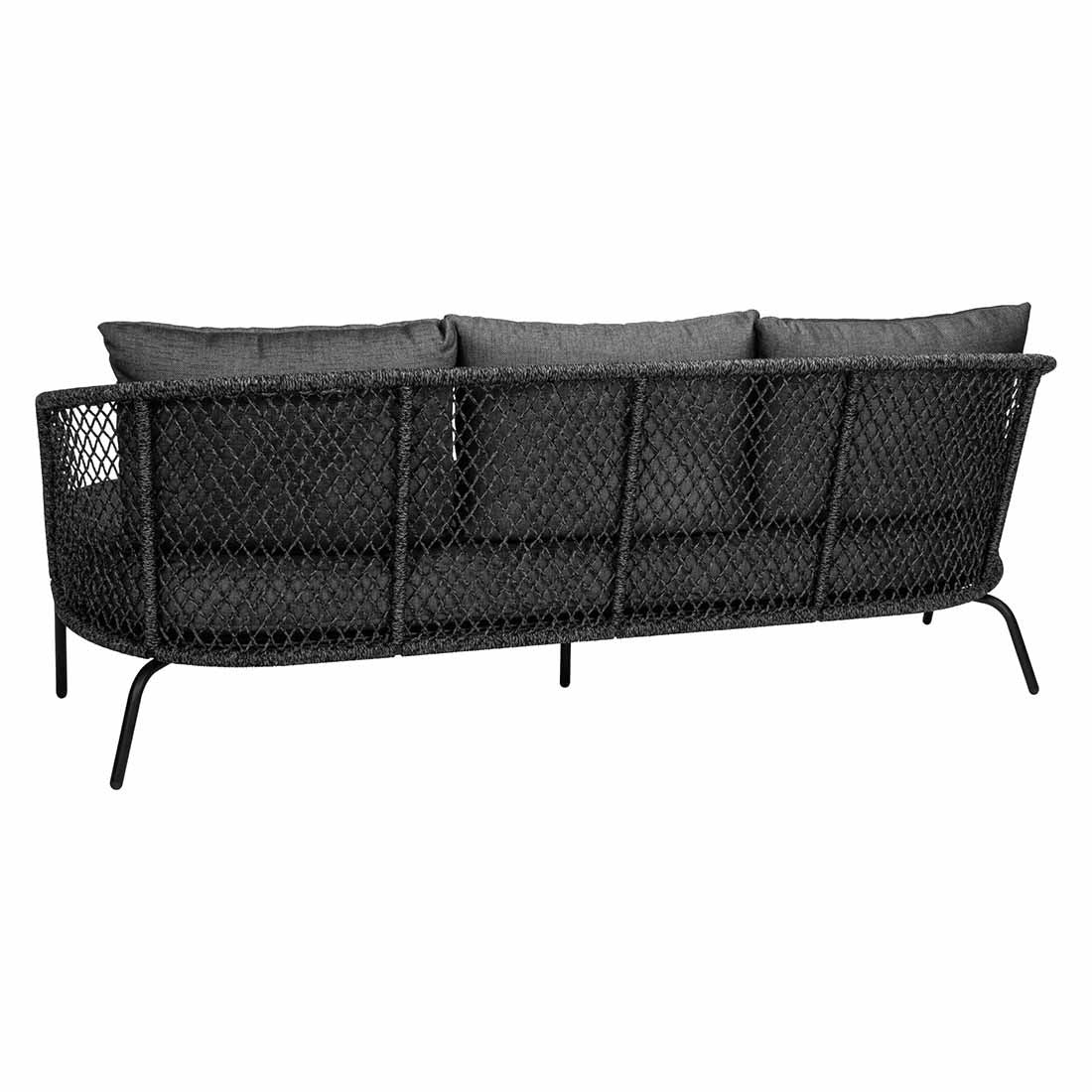 Loungesofa Odea aluminium tau polyakryl 195 cm bakside