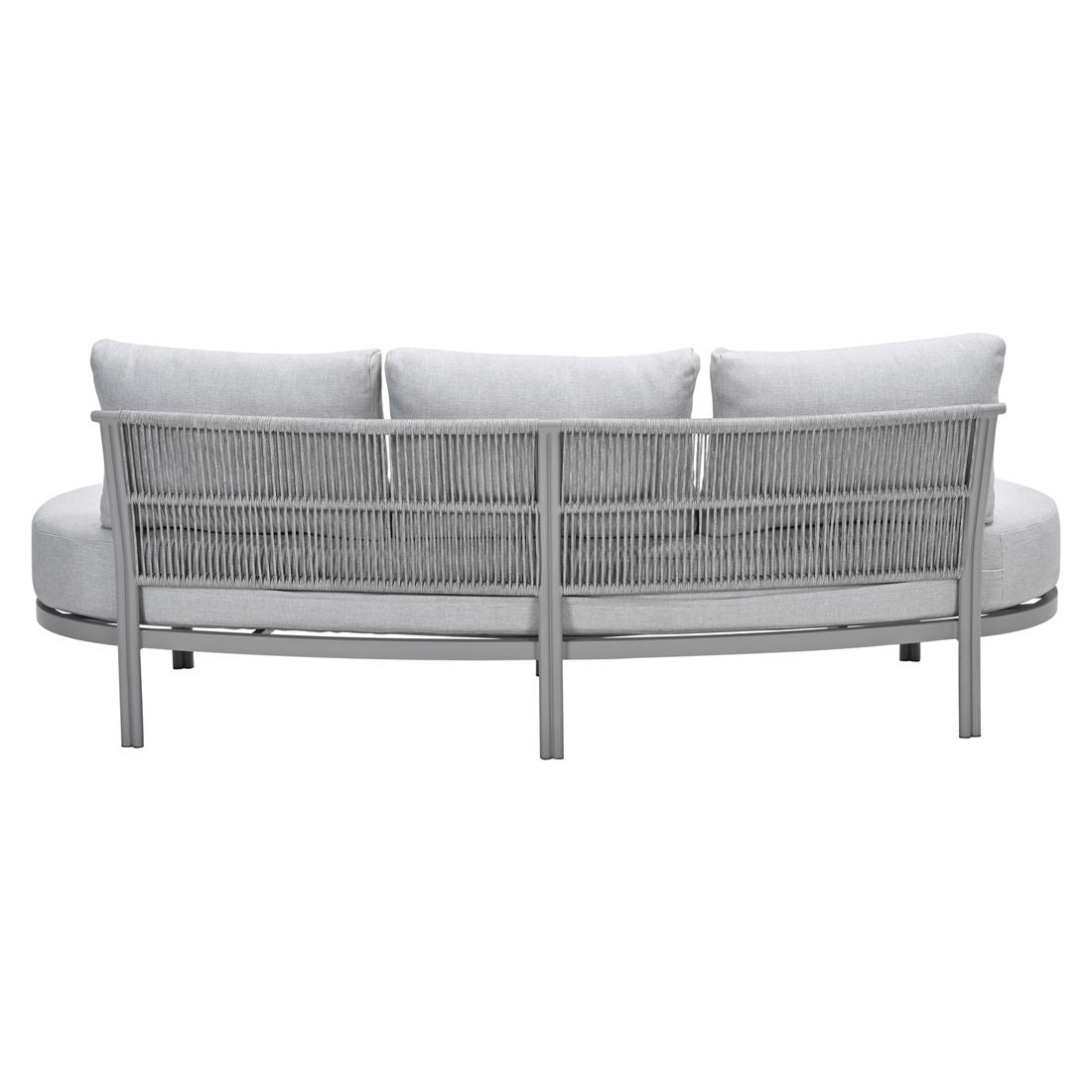Loungesofa Tirolo aluminium/tau 225 cm - Garden Impressions