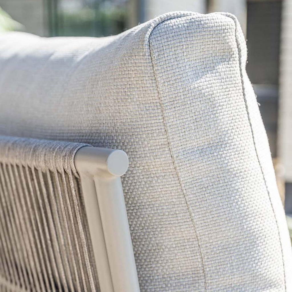 Loungesofa Tirolo aluminium/tau 225 cm - Garden Impressions