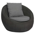 Loungestol Anny polyrotting inkl. pute 110x107 cm foran