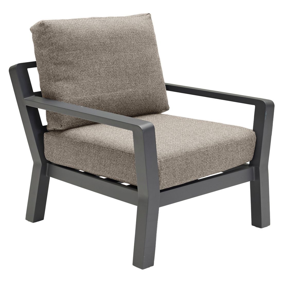 Loungestol Avena aluminium 74,5x86 cm - LC Garden bakside