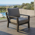 Loungestol Bondino aluminium/polyester 74,5x86 cm forfra