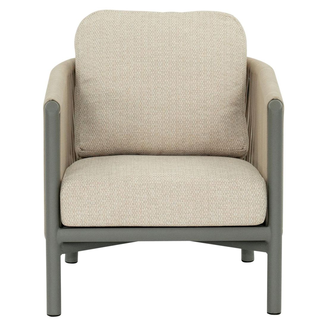 Loungestol Bora Bora aluminium tau 73x81 cm nærbilde av polstring